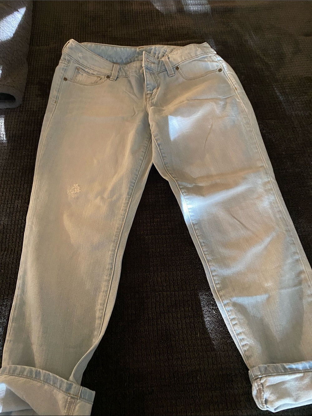 The Limited Light Blue Boyfriend Jeans